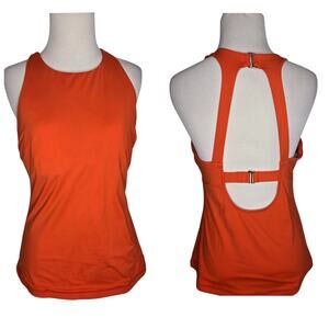 Athleta Maldives Bra Cup Tankini Top High Neck Supportive Wired Women 36D/DD